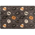 thumbnail image 4 of Dreamtimes Halloween Cute Theme Area Rug, 36"x24" Spider Ghost Pumpkin Non-Slip Washable Indoor Door Mat, Absorbent Floor Mat for Bedroom Kitchen Entryway Bathroom, 4 of 7