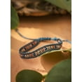 thumbnail image 5 of Women's Vintage Hand-Knotted Bracelet Bohemian Beaded Cord Adjustable Irregular Gemstone Bracelet, 5 of 6