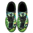 thumbnail image 2 of Black Cat St Patrick's Day Shoes Sneakers Black Size 13, 2 of 7
