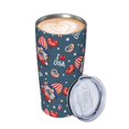 thumbnail image 2 of KLL Gnome Love USA Stainless Steel Vacuum Insulated Coffee Cup 20 oz Lids and Straws,Insulated Travel Mug Water Cup with Leak-Proof Straw Lid & Flip Lid, 2 of 8