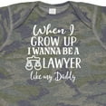 thumbnail image 4 of Inktastic Future Lawyer Like Daddy Boys or Girls Baby Bodysuit, 4 of 5