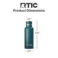 thumbnail image 5 of RTIC 16 oz Ceramic Lined Insulated Journey Bottle, Leak-Proof Lid, Marine, 5 of 7