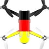 MightySkins PABEBOP2-German Flag Skin Decal Wrap for Parrot Bebop 2 Quadcopter Drone - German Flag