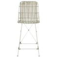 thumbnail image 4 of SAFAVIEH Minerva 23" High Wicker Barstool, White/White, Set of 2, 4 of 10