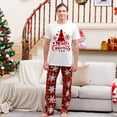 thumbnail image 4 of JANDEL Christmas Pajamas Sets Holidays Family Matching Sleepwear Short Sleeve Adult&Kids, 4 of 8