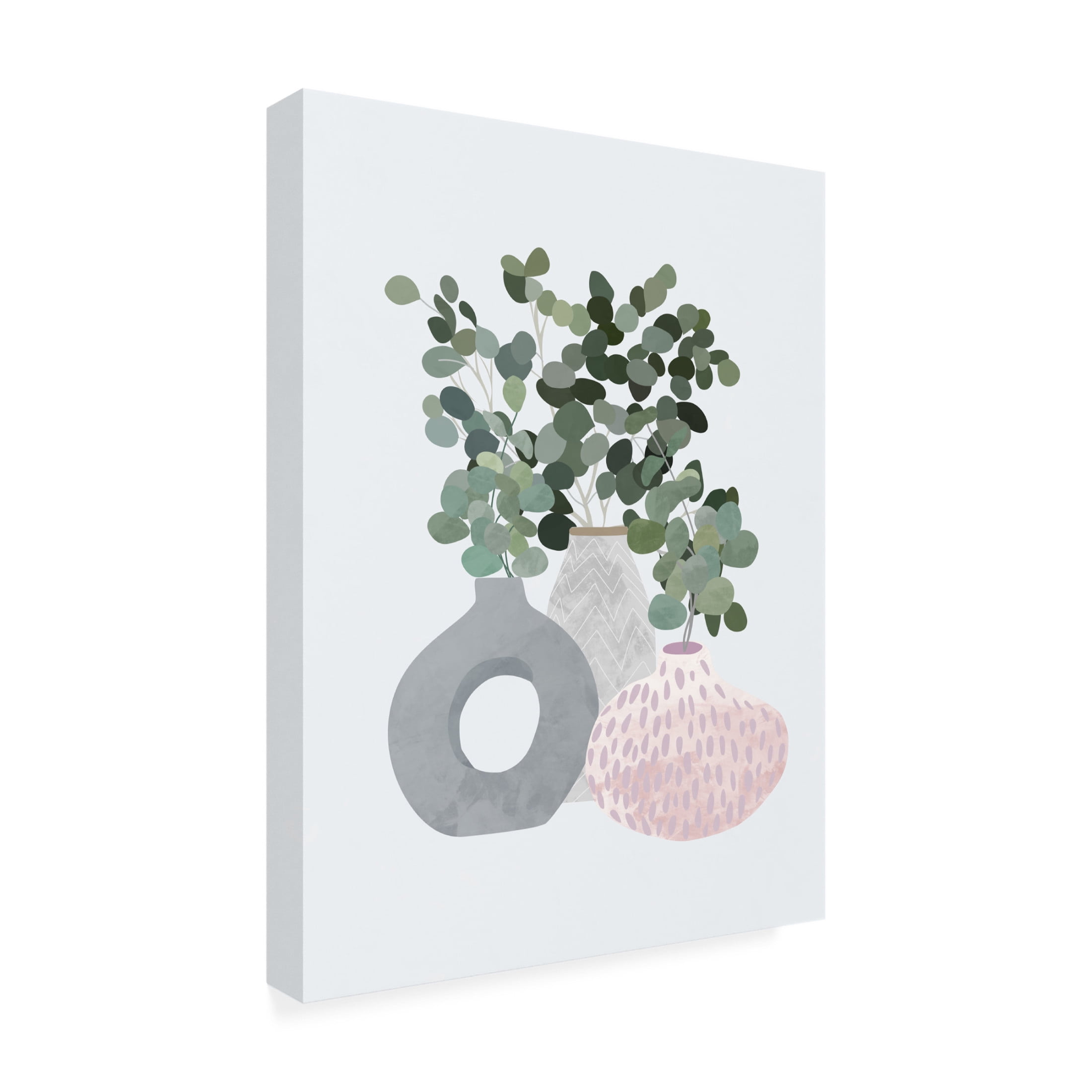Trademark Fine Art Sarah Manovski Scandi Japandi Plants Canvas Wall Art
