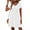 Dresses-421White, variant on Gamivast Wrap Dress for Women Deep V Neck Short Sleeve Striped Print Elegant Maxi Dress Flattering Tie Waist Flowy Casual Dress Beach Vacation