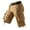 Khaki, variant on uikmnh Shorts Men Men's Cargo 5 Minute Shorts Pocket Large Size Five Minute Pants Outdoor Cargo Pants Size:32