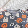 thumbnail image 2 of Vedolay Boy's Fall Sets Boy's Fall 2 Piece Outfits Casual Letter Graphic Long Sleeve Top and Pants Set,Gray 3-6 Months, 2 of 5
