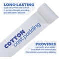 thumbnail image 4 of Orthopedic Cotton Cast Padding 4" x 4 yards, 12 Count, 4 of 6