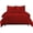 Red, variant on Sheetsnthings Viscose from Bamboo Duvet Bedding Set-Medium Weight Down Alternative Comforter (Duvet Insert with Duvet Cover and 2-Shams) Full/Queen, Solid Red