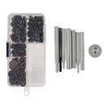 thumbnail image 2 of Blesiya - Juego de 40 Botones a Presión, Botón de Presión con Herramienta de Fijación, Suministros de Joyería para Bricolaje Metálico Baoblaze Botones de cierre a presión, 2 of 8
