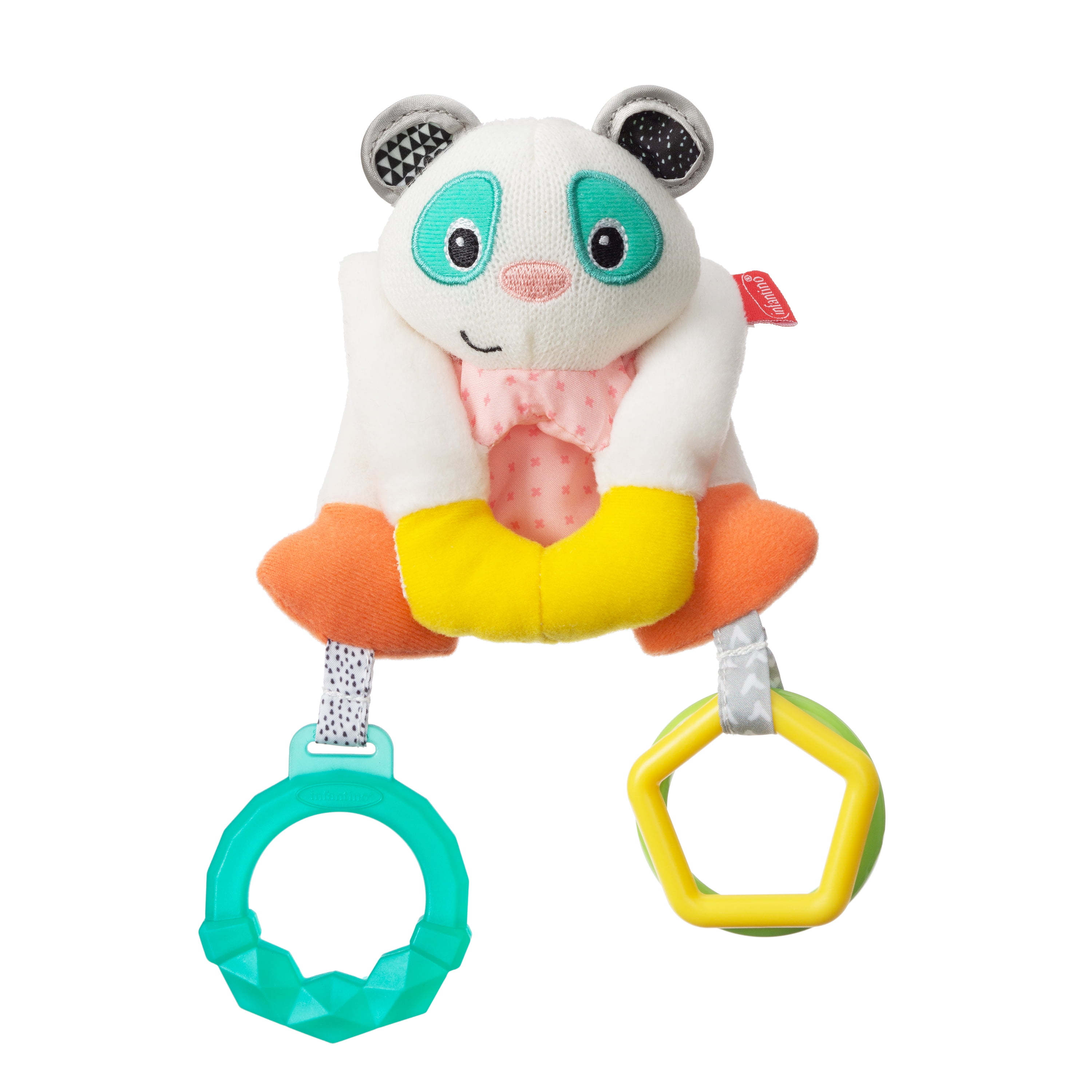 infantino zebra teether