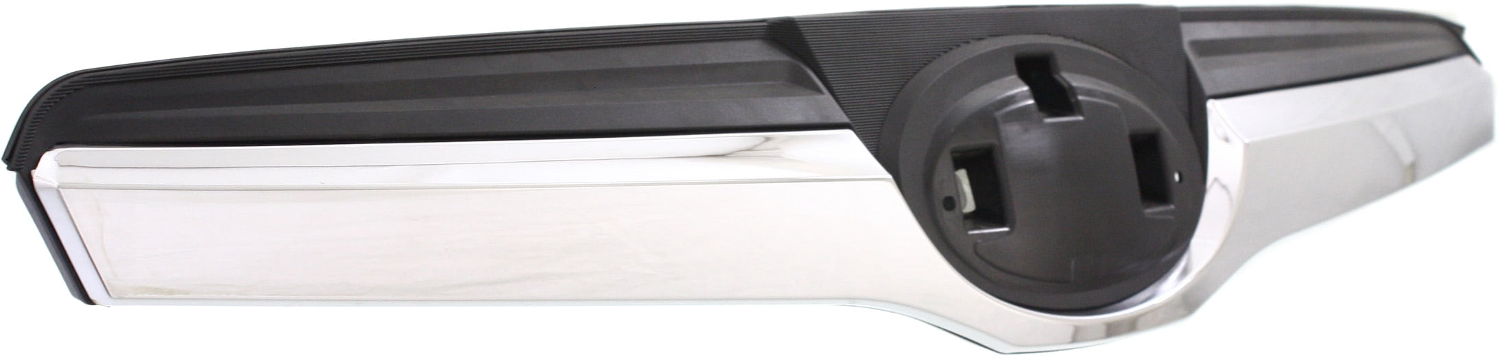 Grille Assembly Compatible With 2014-2016 Subaru Forester Hood Textured Black Shell and Insert
