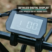 GOTRAX E-Cargo Electric Bicycle for Urban Commuting, 500W, 264lb, 20 mph & 20 mile Range, 26“ , LED Lights, White