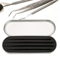 thumbnail image 1 of Eyelash Tweezers Box, 8 X 6 X 2cm / 6.9 X 2.4 X 0.8in Tweezers Box,  Durable Storage Box For Organizer, 1 of 8