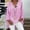 Pink, variant on Plain Sweatshirt Womens Tops Ladies Tops And Blouses Fitted Button Down Shirts For Women Fall Sweatshirt Long Sleeve Shirts For Wome Oversized Casual Loose Solid White L