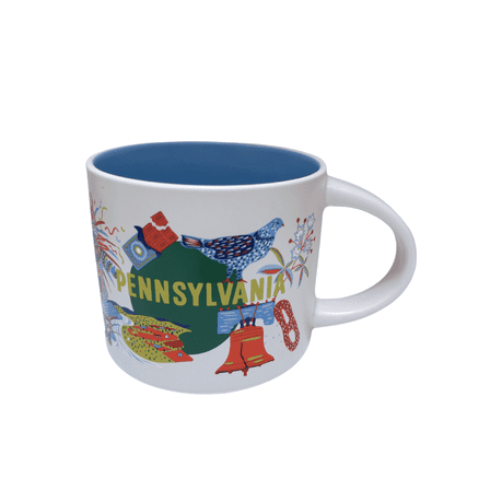 Starbucks Discovery Series Pennsylvania Ceramic Mug, 14 Oz