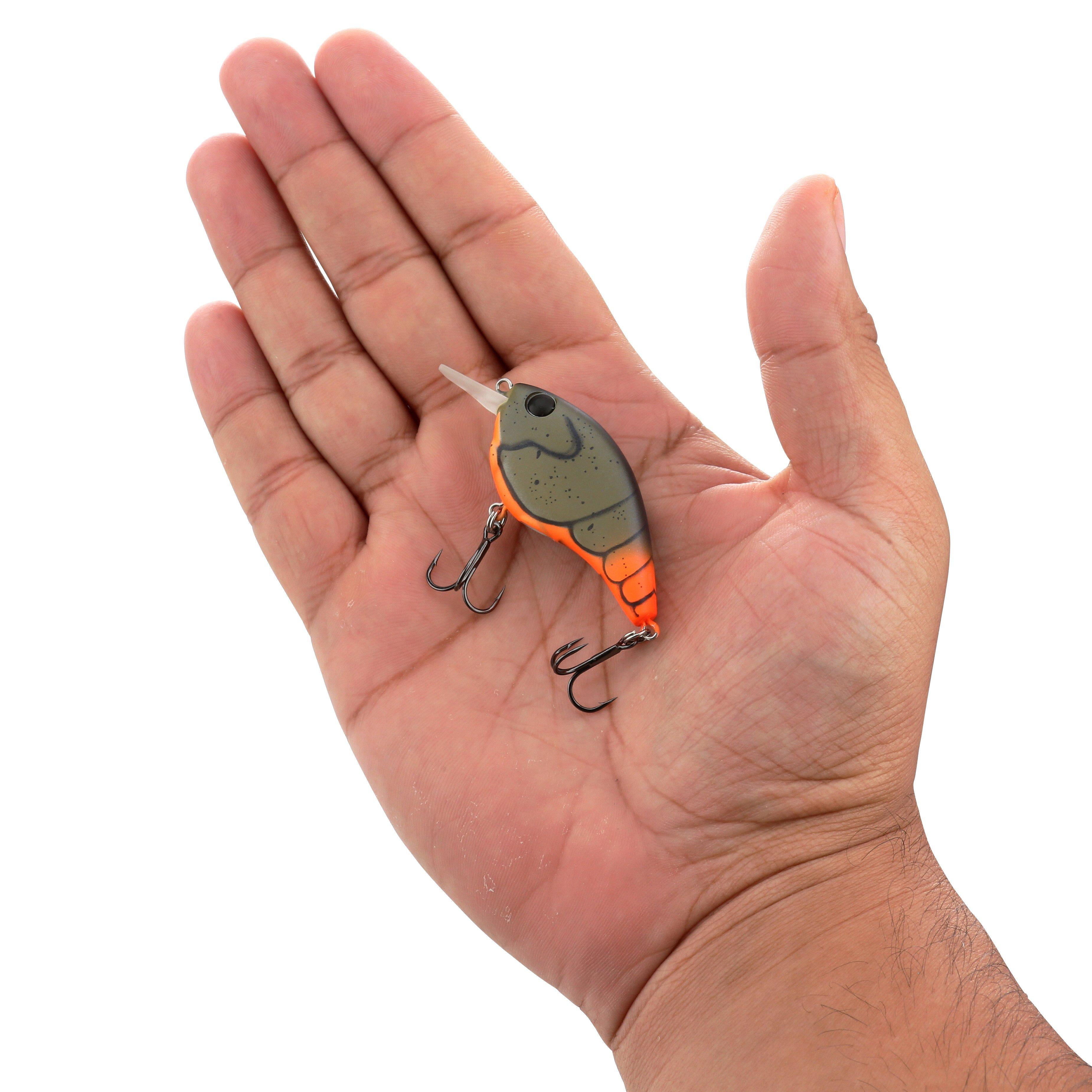 Berkley Clickin’ Frittside Lure, Firetail Green Craw, 5 Junior (1/4 oz)
