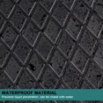 thumbnail image 4 of Car Floor Mats Custom Fit for 2019-2023 Toyota RAV4 (Not RAV4 Hybrid), Luxury PU Leather Full Set Floor Liners 3D Modeled All Weather Protection Black, 4 of 8