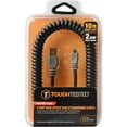 thumbnail image 3 of Tough Tested - USB cable - Micro-USB Type B (M) to USB (M) - 2 A - 10 ft - coiled, 3 of 3