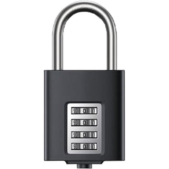Digit Combination Padlock, Long Shackle Padlock Combination Lock with Adjustable Shackle, Cabinet Lock for School, Gym and Sports Locker, Toolbox, Fences