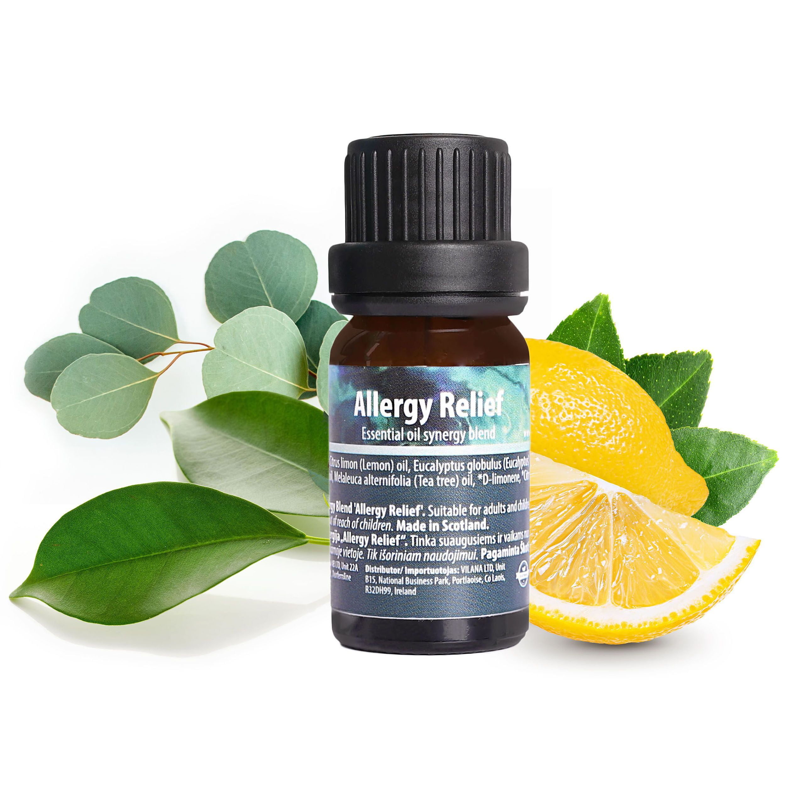 ALLERGY RELIEF Essential Oil Synergy Blend Vegan Aromatherapy Oil