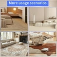 thumbnail image 5 of Felt Rug Pad, 8x10 Ft Extra Large Area Rug Cushioned Carpet Pad, Thick Felt Rug Pads for All Floors, Felt Pad for Under Area Rugs Hardwood Floors, Keep Rug in Place Soft, 5 of 7