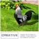 thumbnail image 4 of 2 piezas de 2 piezas para la vida de la estaca de aves de corral acrílico en el jardín Simulación de la estaca de la estaca de pollo estaca de pollo, 4 of 4