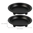 thumbnail image 3 of Troglfold candle holder Metal Saucer Candle Holders for Table - Set of 2,4.17"X4.17"X1", 3 of 11