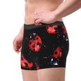 thumbnail image 3 of Kdxio Men's Boxer Briefs with Beautiful Red Ladybug Print - Comfortable and Breathable Underwear for Everyday Wear, 3 of 7