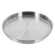 thumbnail image 5 of Plato redondo de acero inoxidable, plato de cena de Metal, plato de Camping, plato de carne, 5 of 6