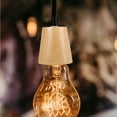 thumbnail image 1 of HONMEET Light Socket Lamp Holder Base Khaki Wood Dining Room Lighting 1Pack, 1 of 6