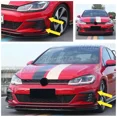 thumbnail image 7 of MK7.5 MK8 Car Front Bumper Side Canards Bumper Lip Spoiler For Volkswagen For VW Golf MK7.5 MK8 R-Line GTI GTD Side Splitter Lip, 7 of 7