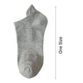 thumbnail image 6 of D-GROEE 5 Pair Men's Low Cut Ankle Casual Sport Socks Cushioned Breathable Running Performance Cotton Socks, 6 of 8