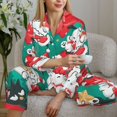 thumbnail image 6 of Sigee Sanrio Az for Women's Pajama Sets Long-Sleeved Pjs Sets for Women 2 piece Sleepwear XX-Large, 6 of 6