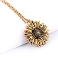 thumbnail image 5 of you-are-my-sunshine-sunflower-necklace-women-men, 5 of 11