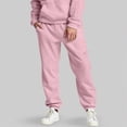 thumbnail image 2 of TOWED22 Men's Fleece Sweatpants Lightweight Cotton Tapered Joggers Workout Running Sweat Pants with Pockets(Pink,XXXL), 2 of 4
