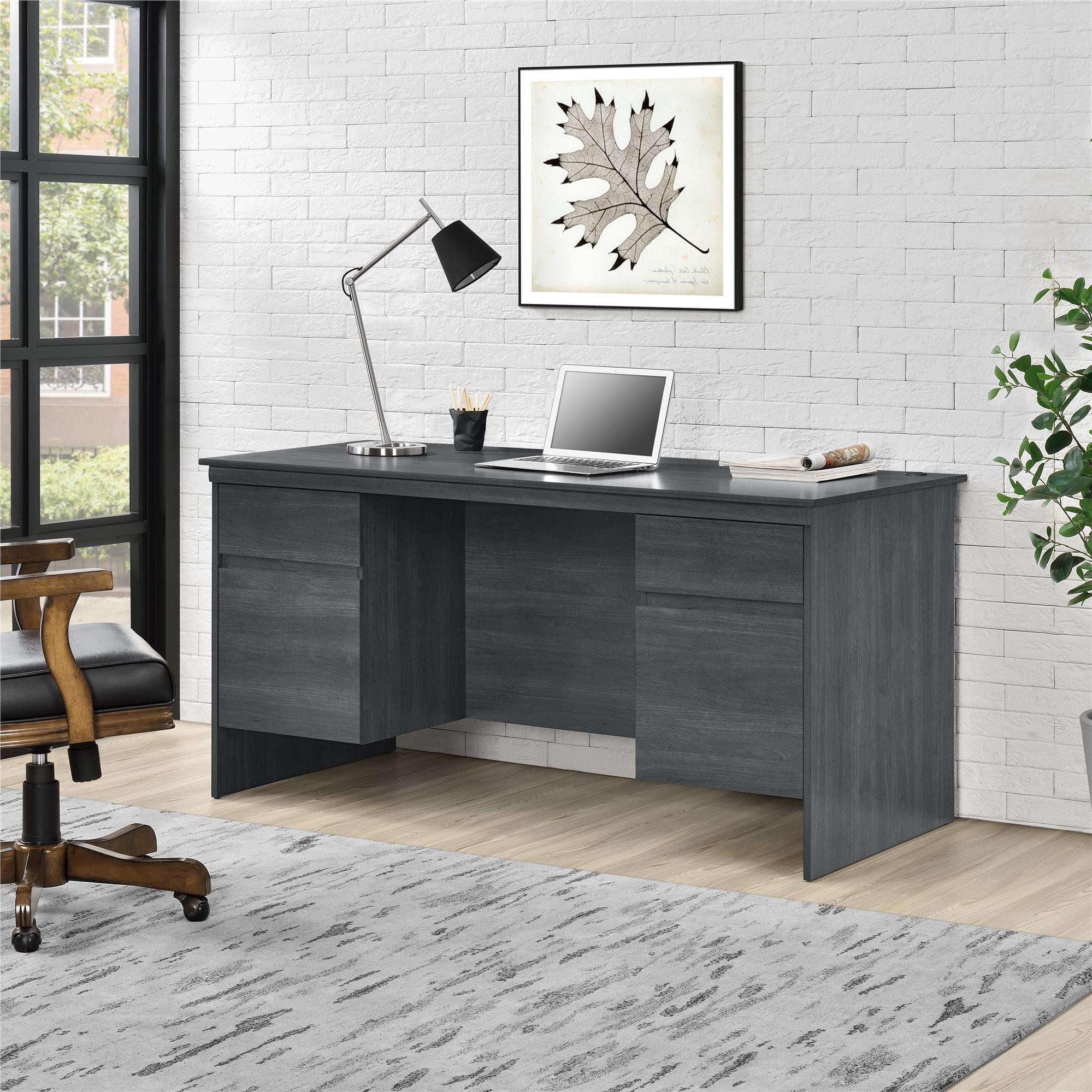 Ameriwood Home Presley Executive Desk, Multiple Colors