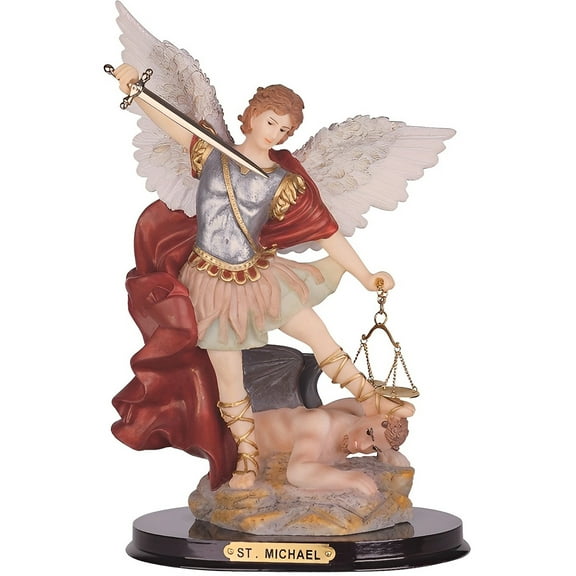 FC Design 12"H Archangel Michael Saint Michael The Strongest Angel Holy Figurine Statue Sculpture Ornament Decoration Home/Room Decor and Unique Gift Ideas for Housewarming, Holidays and Birthdays