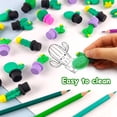 thumbnail image 3 of Lápices de plantas y cactus Erasers Satomoto para aula infantil, 30 unidades, 3 of 7