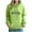 #18 Green, variant on Womens Hoodie Classic Drawstring Hooded Sweatshirts with Pockets Long Sleeve Tops Hearts Printed Sweater Casual Pullover Comfy Sportswear Loose Fit Coat with Hood Womens Sweatshirtss Size 8-16