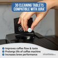 thumbnail image 3 of WWS-Jura Compatible Cleaning Tablets. 30 Tablets Cleaning. Coffee Cleaning Tablets - Cleans Internal Parts, Portafilter, Inaccessible Areas. Use On All Home & Pro Jura Coffee Machines., 3 of 4