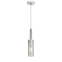 Dainolite 1 Light Pendant in Polished Chrome