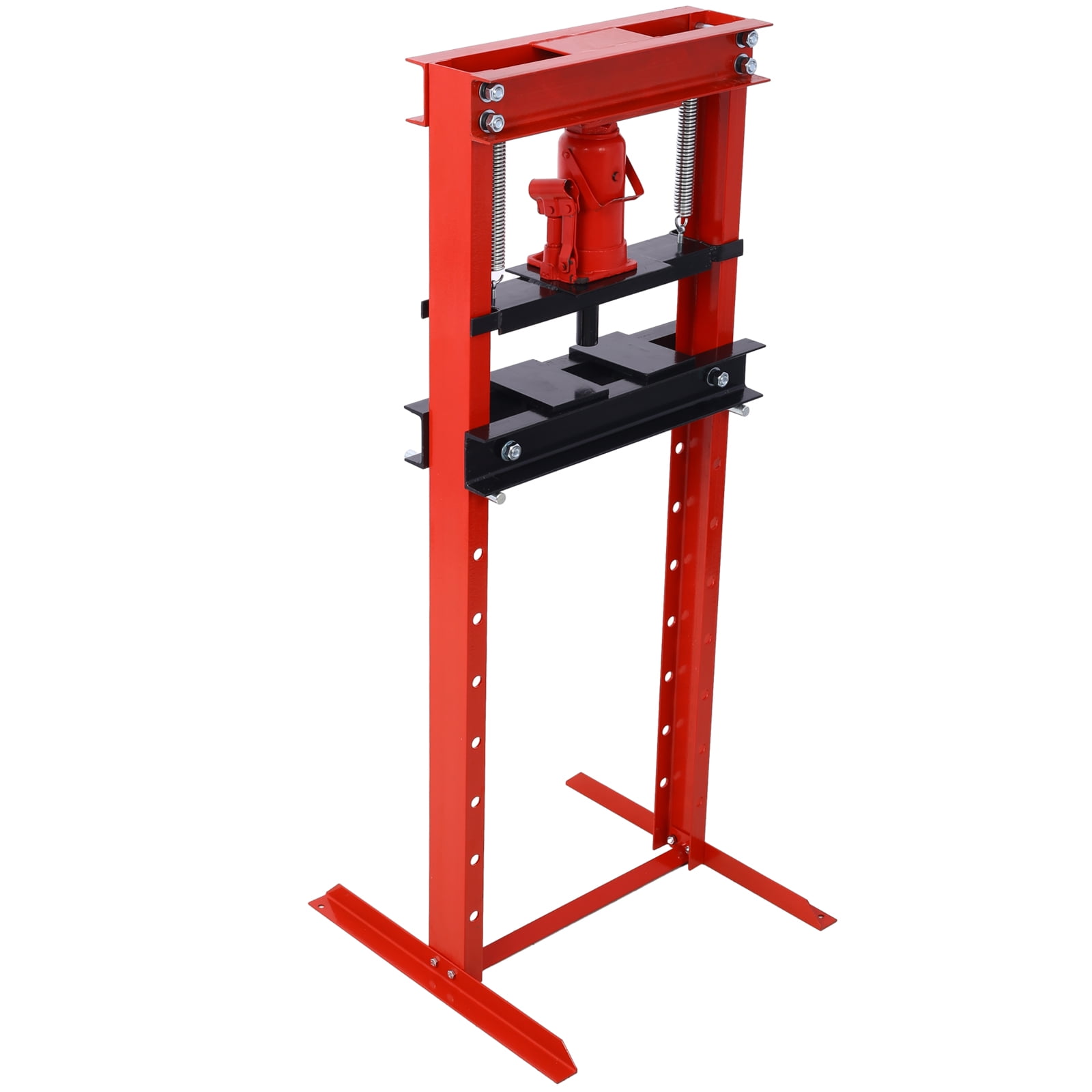 Big Red 12-Ton Shop Press with Stamping Plates T51201 - The Home Depot