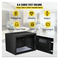 thumbnail image 6 of Fingerprint Locks Safe Deposit Box 0.8/1.7/2.1 Cubic Feet Digital Electronic Secret Hidden Piggy Bank for Store Money ,Maximum Protection, 6 of 7