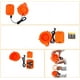 thumbnail image 4 of Disfraz Hinchable de Sumo - Disfraz Hinchable Inusual - Calidad Premium - Talla Adulto - Poliéster - Cómodo de Usar - Resistente - Sistema de Inflado Incluido (Cinturón de Sumo Negro) oso de fresa Electrónica, 4 of 5
