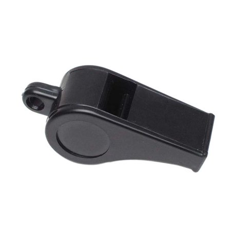 BLACK PLASTIC WHISTLE BULK