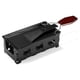 thumbnail image 5 of Advancent Juego de parrilla de acero inoxidable Reemplazo Mini portátil Antióxido Lavable Reutilizable Bistec Barbacoa Estufa Utensilios para Negro 2piezas, 5 of 6