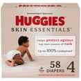 thumbnail image 1 of Pañales Huggies Skin Essentials tamaño 4 para bebé (10-16 kg) x58, 1 of 9